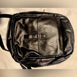 Kenneth Cole, black book bag